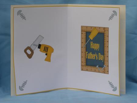 Father's Day Cardmaking Insert by Susan Smith