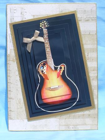 Father's Day Musical Instruments 7 by Susan Smith