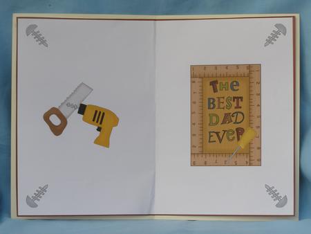 Dad's Birthday Cardmaking Insert by Susan Smith