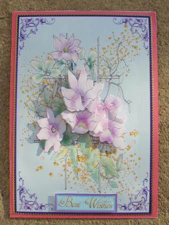 Climbing Clematis by Susan Smith