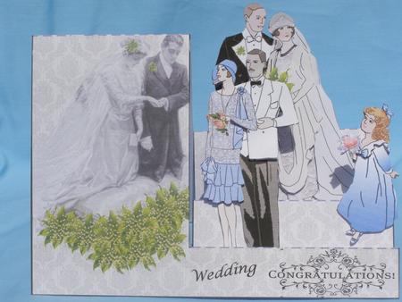 The Wedding - 3D Side Stepper Card Kit by Susan Smith