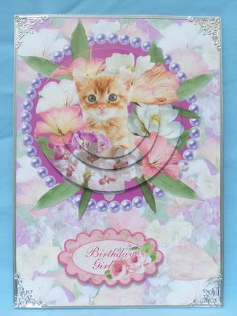 Cute Little Kitty Pyramid Topper by Susan Smith