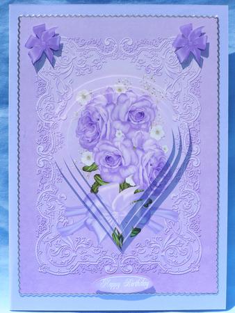 Lavender Roses Teardrop by Susan Smith