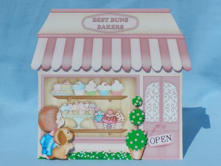 Cake Shop Quick Shape Card by Susan Smith