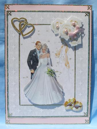 White Wedding Day Card Kit by Susan Smith