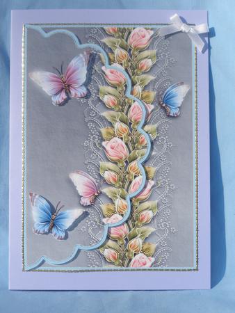 Butterfly Roses by Susan Smith