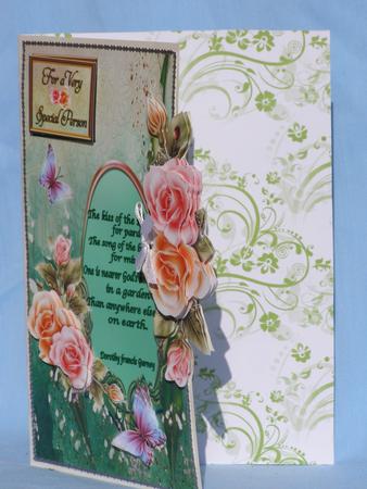 Leaves and Swirls Backing Paper by Susan Smith