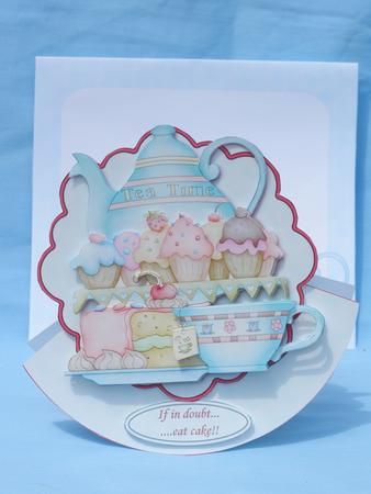 Teatime Treats Wobble Card Kit by Susan Smith