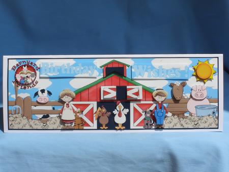 Farm Animals Decoupage dl Topper by Susan Smith