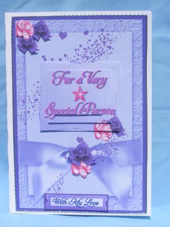 Pink and Purple Roses by Susan Smith