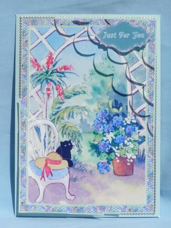 Cat Under Arch by Susan Smith