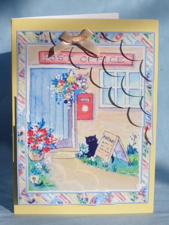 Cat at the Post Office by Susan Smith