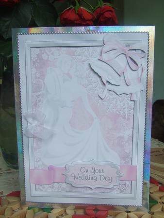 Wedding Day Dreams in Pink and Silver by Susan Smith