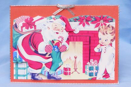 Santa at Pressie Time by Susan Smith