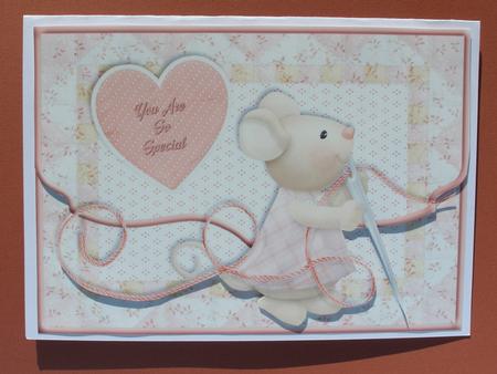 Sew Special Fancy Scalloped Edge Envelope Card by Susan Smith