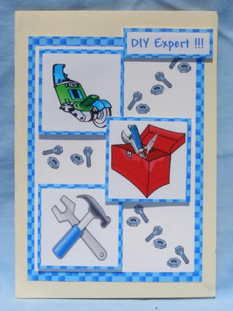 Three Squares - Toolbox by Susan Smith