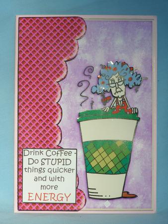 Stella - Darth Vader Coffee 5x7 by Susan Smith