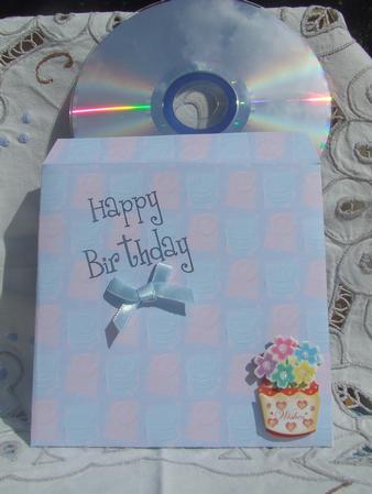 Cd/dvd Gift Sleeve - Birthday by Susan Smith