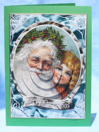 Vintage Christmas Pyramid by Susan Smith