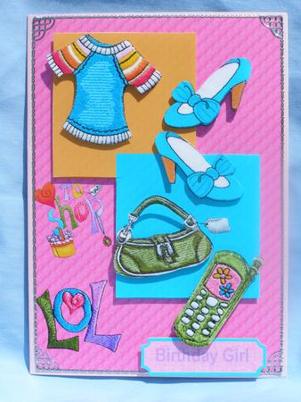 Girly Things Quick Card by Susan Smith