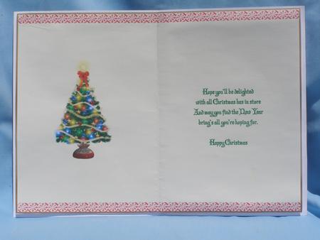 Twinkling Christmas Tree Insert by Susan Smith