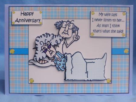 Gus Tries to Listen to Stella, Anniversary by Susan Smith