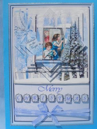 Magical Christmas Alternate Twisted Pyramid Kit by Susan Smith
