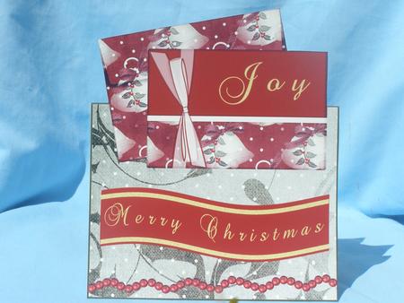 Fancy Christmas Notecard by Susan Smith