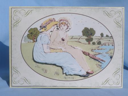 Best Friends Decoupage by Susan Smith