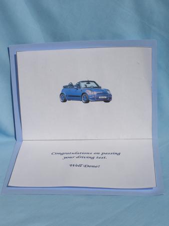 My Blue Mini Insert with Congrats Verse by Susan Smith