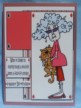 Stella Says Have a Mind Lift Quick Card by Susan Smith