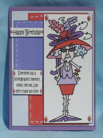 Stella's Memory Has Gone Quick Card by Susan Smith