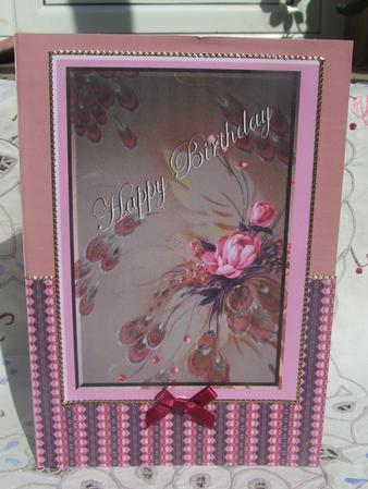 Pink Quick Card by Susan Smith