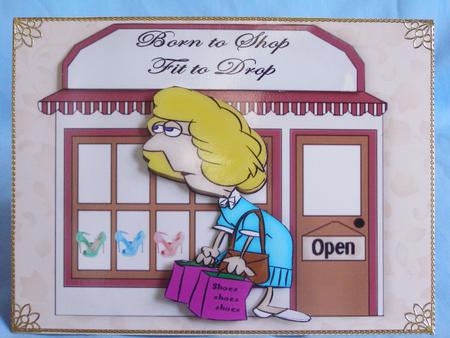 Born to Shop Fit to Drop by Susan Smith