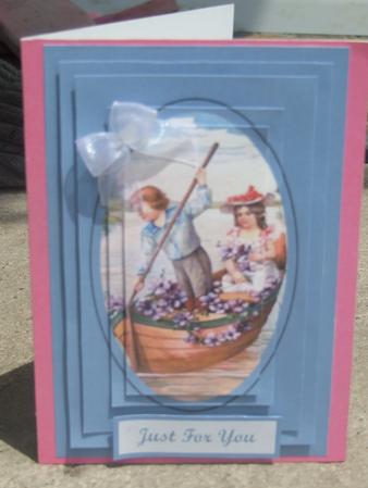 Vintage Boating Scene by Susan Smith