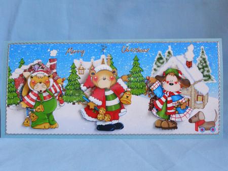 Cute and Colourful Dl Christmas by Susan Smith