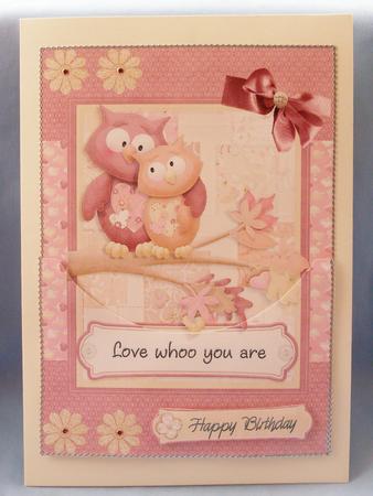 Love Whoo You Are Pocket with Bookmark & Tags by Susan Smith