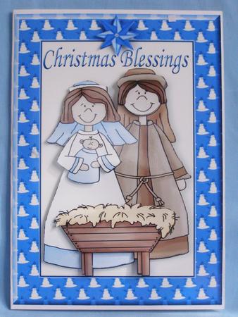 Mary, Joseph, and Baby Jesus by Susan Smith