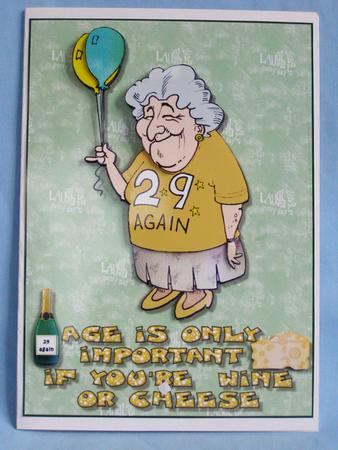 Ethel Compares Age to Wine and Cheese by Susan Smith