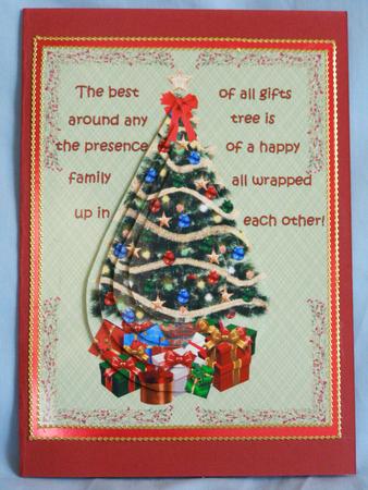 The Family Christmas Tree Teardrop by Susan Smith