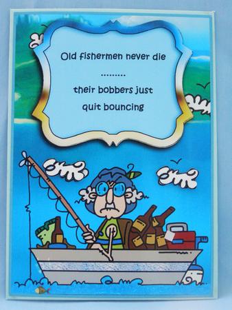 Gus - Fishing and Bobbers by Susan Smith
