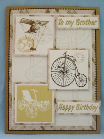 Three Squares - Steampunk by Susan Smith