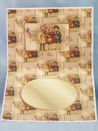 Vintage Christmas Wishes Insert by Susan Smith
