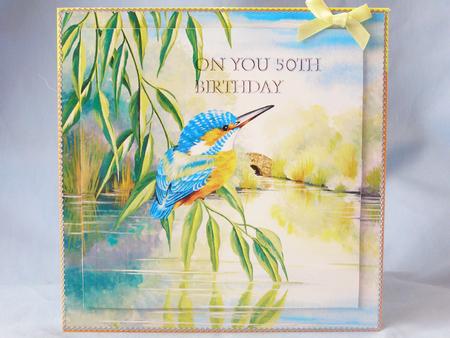 Looking on Wtf 6 by 6 Card Front by Susan Smith