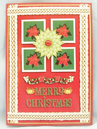 Poinsettias, Swag & Ribbons by Susan Smith