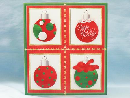 Christmas Ornament Greetings by Susan Smith
