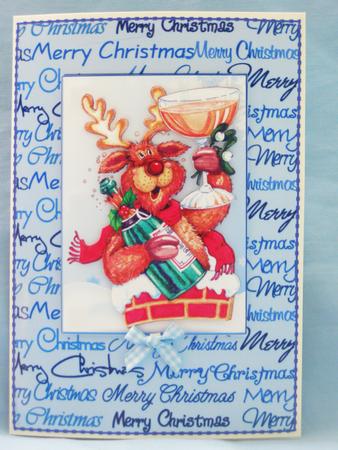 Bubbly Reindeer by Susan Smith