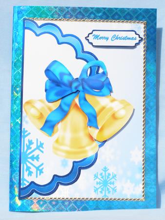 Blue Christmas Bells by Susan Smith