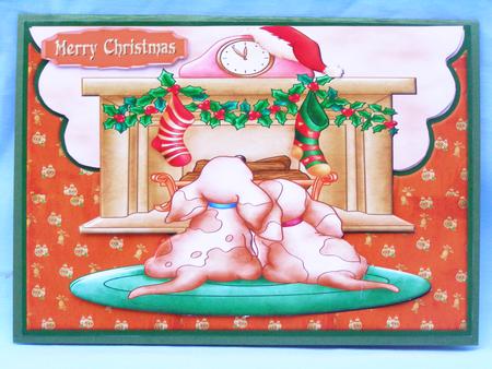 Holy Night Watching Envelope Card by Susan Smith