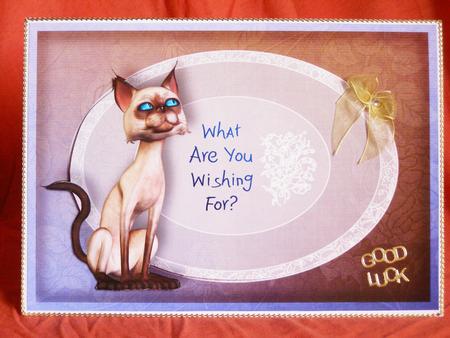 What Are You Wishing For? Card Front by Susan Smith